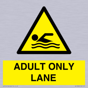 ADULT ONLY LANE
